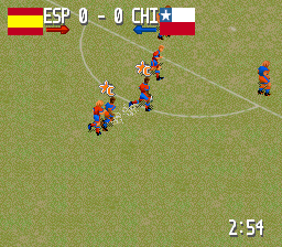 Fever Pitch Soccer (Europe) (En,Fr,De,Es,It) In game screenshot